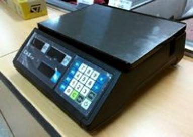 ВЕСЫ ЭЛЕКТРОННЫЕ ТОРГОВЫЕ CAS ER JR-15CBU BLACK BODY
