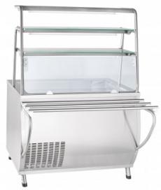 Прилавок холодильный ПВВ(Н)-70Т-НШ охлаждаемая ванна (открытый,1120 мм)