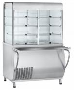 Прилавок-витрина холодильный ПВВ(Н)-70М-С-01-НШ с гастроёмкостями (саладэт закрыт.,1120 мм)