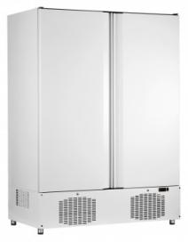 Шкаф холодильный ШХс-1,4-02 краш. (1485х850х2050) t 0...+5°С, нижн.агрегат, авт.оттайка, мех.замок, ванна выпаривания конденсата