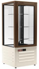 Шкаф холодильный кондитерский D4 VM 120-2 (R120Cвр беж-корич, станд цвета)