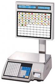 ВЕСЫ ЭЛ.ТОРГОВЫЕ CAS CL5000J-15IS TCP-IP ДЕМО
