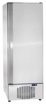 Шкаф холодильный ШХс-0,7-03 нерж. (740х850х2050) t 0...+5°С, нижн.агрегат, авт.оттайка, мех.замок, ванна выпаривания конденсата
