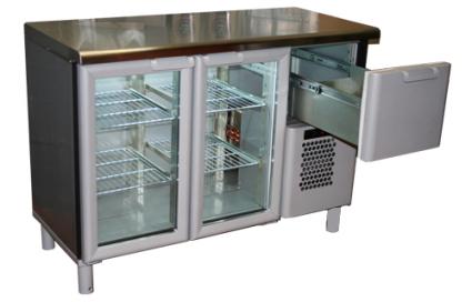 Стол холодильный Bar-250C нерж