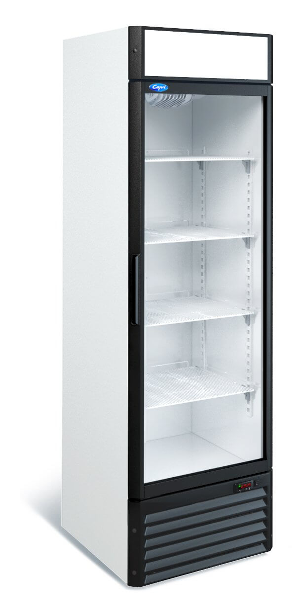 Холодильный шкаф со стеклянной дверью